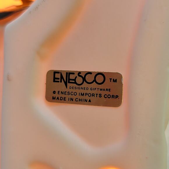 Enesco Christmas Village Church Lighted Decoration Village Glowing Light Vintage - Picture 5 of 16